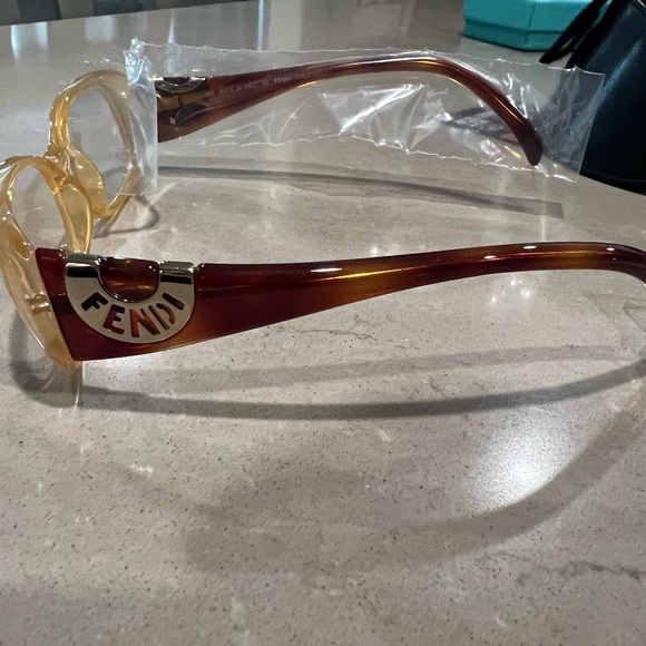 Authentic Fendi glasses frame. New with tags. Comes with authenticity card. - Picture 7 of 8